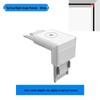 Smart Thin Surface-Mount Track Light for Living Room - No Main Light, Dimming, Adjustable Color Temperature, Magnetic Lamp
