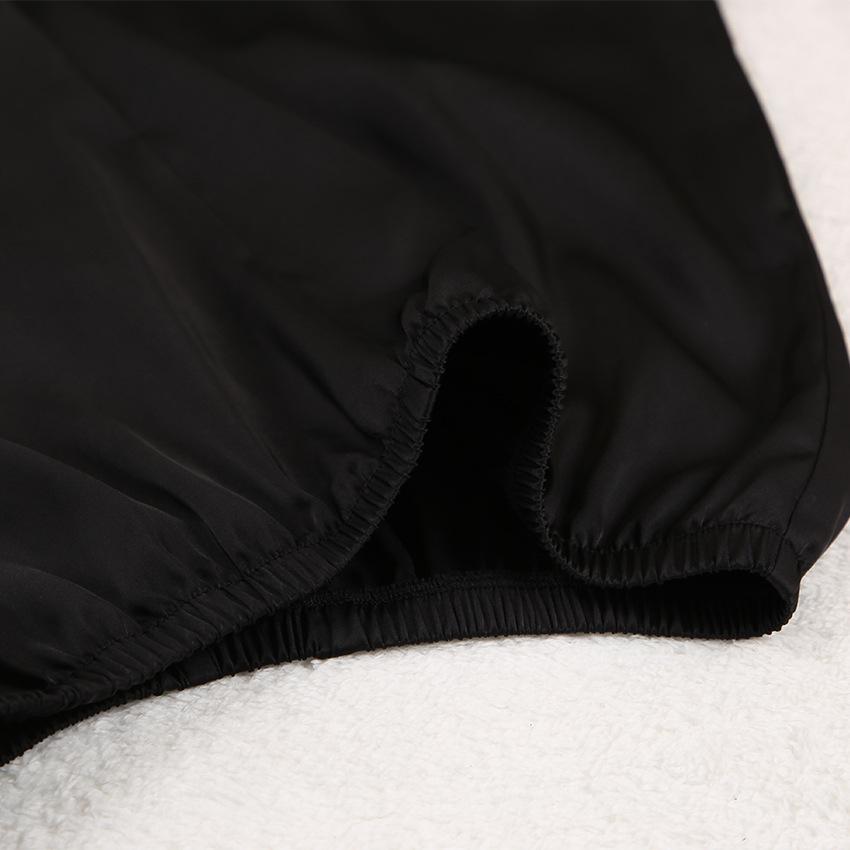 Women's Homewear Long-sleeved Suit Simulation Silk Shirt Thin Trousers Two-piece Pajamas