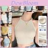 Summer Sleeveless Bandeau Top With Builtin Bra For Womens Casual Wear