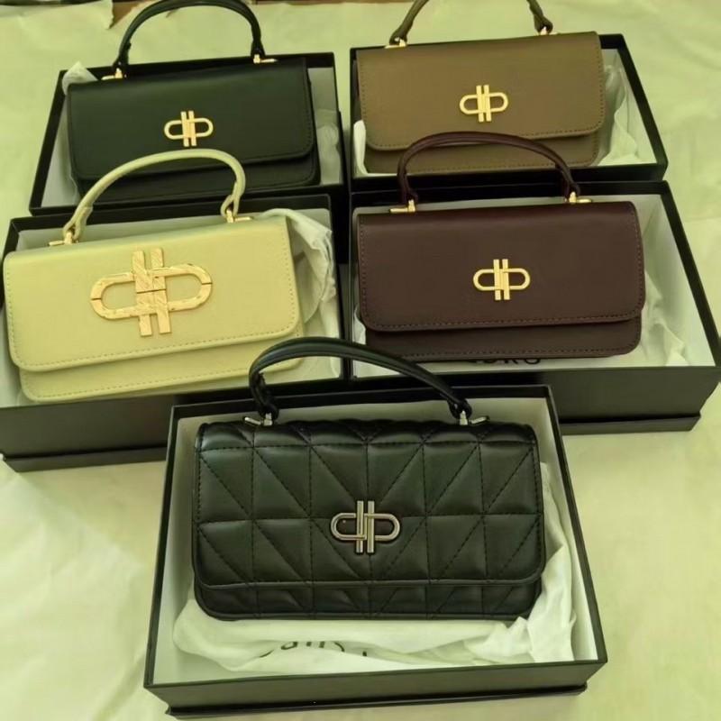 Pedro Chain Underarm Flap Crossbody Bag Large Vintage PU Handbag