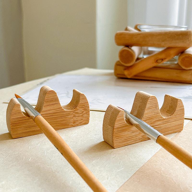 Nail Art Brush Cleaner Plastic Wooden Holder Uv Acrylic Gel Pen Pot Cleanser Cup Nail Brush Holder Professional Nail Tools