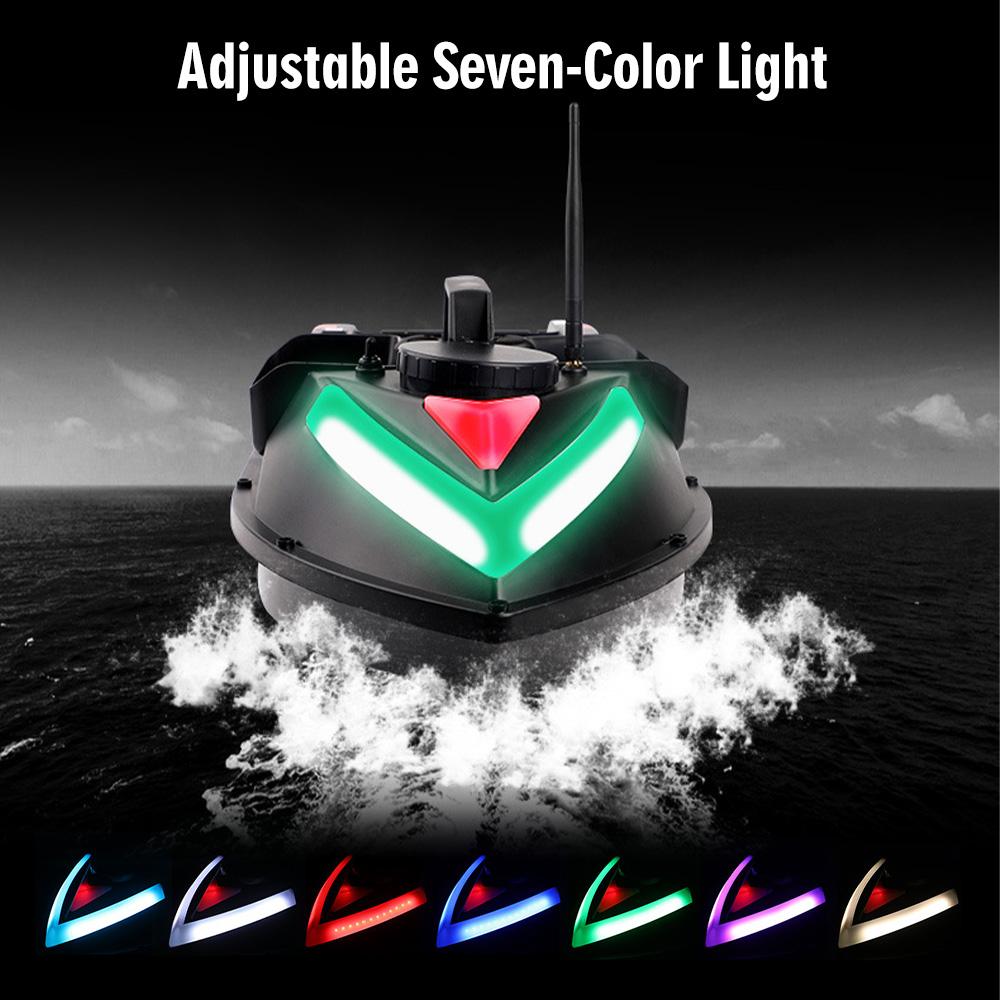 RC Fishing Lure Boat 500m Remote Control Fishing Bait Boat GPS Auto Return Water Resistant Nesting B