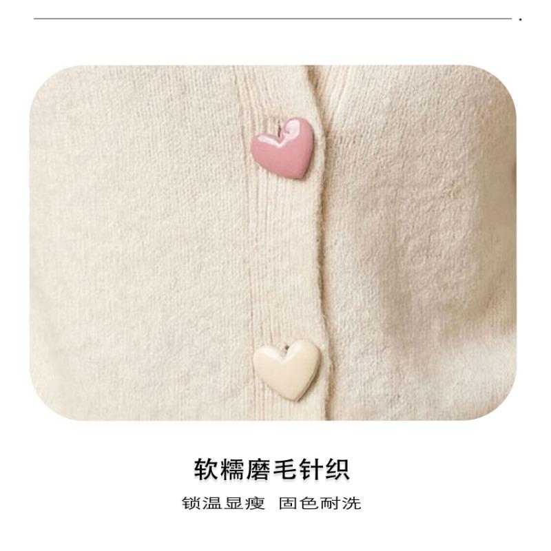 Women S V Neck Long Sleeve Loose Knit Cardigan Autumn Winter Lazy Style
