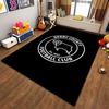Derby County FC Logo Carpet Suitable As a Non-slip Mat for the Living Room or Bedroom Sofa