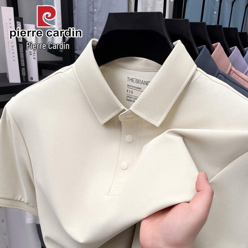 Pierre Cardin Men's Ice Silk Seamless Polo Shirt