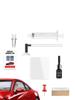 Kit portabil de reparare a parbrizului mașinii Kit de reparare a crăpaturilor pentru sticlă auto Crăpături dispărute de instrumente pentru repararea sticlei pentru fixarea așchiilor