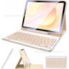 Detachable Bluetooth Keyboard Case IPad 11th 12th Gen With Magnetic Slim Protective Cover Stylus Holder