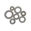10Sets Chrome Bearing Steel Flat Needle Roller Bearing  for Plane Axial Bearing Replacement
