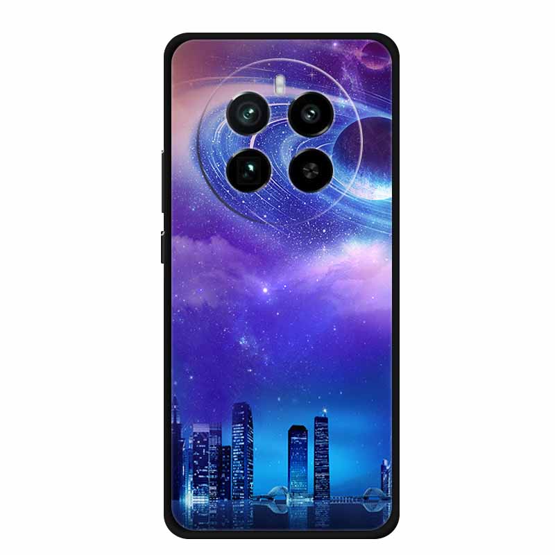 For Realme 12 4G Back Cover Case 6.67" Fashion Marble Black Silicone Soft Phone Case For Realme 13 4G 12 Pro Plus Case Realme12