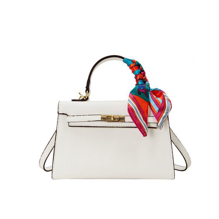 Kelly Light Luxury Handbag: Trendy, Versatile, Simple Texture Women's Shoulder & Crossbody Bag.