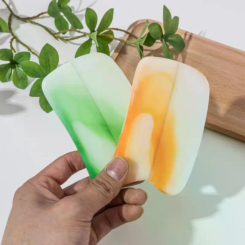 Body Meridian Massage Comb Stress Relief Gua Sha Tool Acupuncture Therapy Blood Circulation Anti-static Plastic Hair Combs