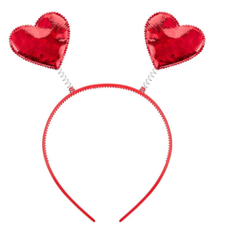 Introducing Our Valentine's Day Heart Sequin Party Headband