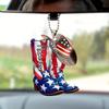 Acrylic Playful Car Decor Quirky Cartoon Hanging Ornament Versatile Bag And Home Use