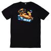 T-Shirt Niedliches Sommercocktail Und Tier
