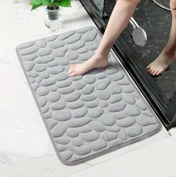 Soft Foam Bath Mat 50 X 80 - Super Soft Bathroom Rug, Anti-Slip, Quick-Drying