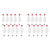 ABBY-20Pcs Wine Beer Fermentation Check Valve Water Seal Airlock Home Winemaking Exhaust Valve Fermenter Yeast Homebrew Tools