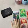 Tarot Card Case Holder, Portable Tarot Card Holder Box for Tarot Cards and Game Cards, Card Storage Box for Tarot Cards, Tarot Card Case Holder, Tarot
