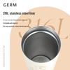 Gemi Insulated Stainless Steel Straw Tumbler Gift Set