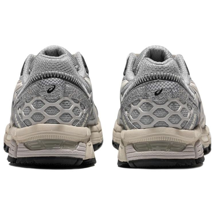 Asics Gel-Kahana 8 Silver Dark Grey Non-Slip Breathable Rebound Low-Top Casual Trail Running Shoes Women Sneaker Gray Brown 1012A978-028