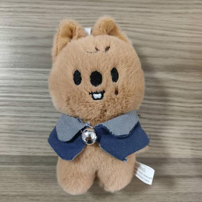 Skzoo New Plush Keychain Doll Pendant Backpack Accessories Magic Academy Cloak Plush Keychain Toy Fan Gift For Kids Adults Children's Birthday Gift