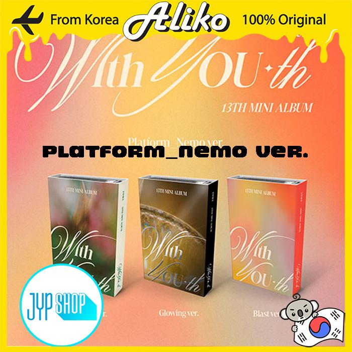 

[предзаказ] TWICE 13-й мини-альбом - With YOU-th (Платформа_Немо Вер.)