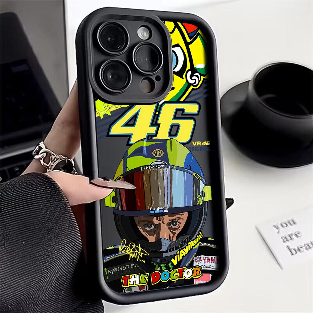 Cartoon Handyhülle für iPhone 17e 17 16e 16 15 14 13 12 11 Air Pro Max Mini XR XS X 7 8 6 Plus Weiche TPU-Rückseite R-Rossis 46 iPhone 13 ProMax