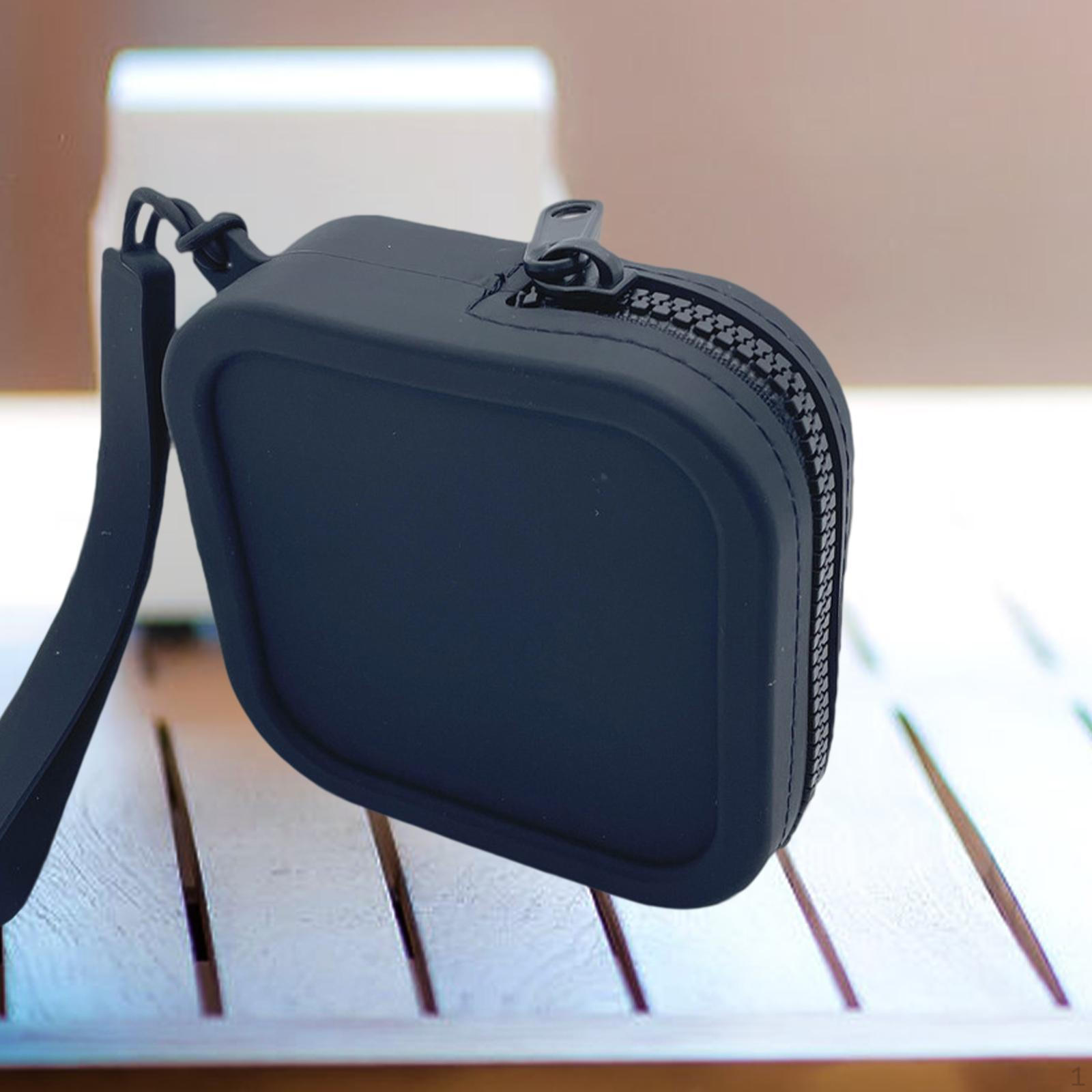 Силиконовый кошелек сумка для ключей водонепроницаемая молния небольшое хранилище — фото 16