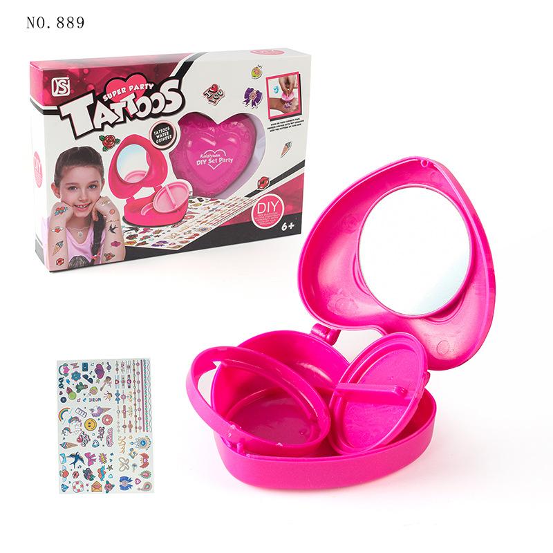 

Direct Supply, Children S Diy Handmade Fun Making Tattoo Stickers, Girls Playing House Educational Toys