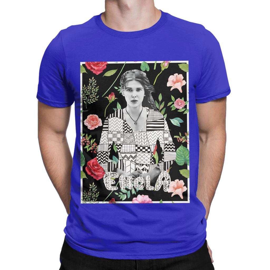 Flower The Enola Holmes Mysteries Novelty 100 Cotton TShirt The Enola Holmes Mysteries Tees Tops For Unisex
