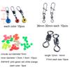 177 Fishing Accessories Set, Crank Hook Sea Fishing Space Beans, Lead Drop Swivel, Luya Sea Fishing