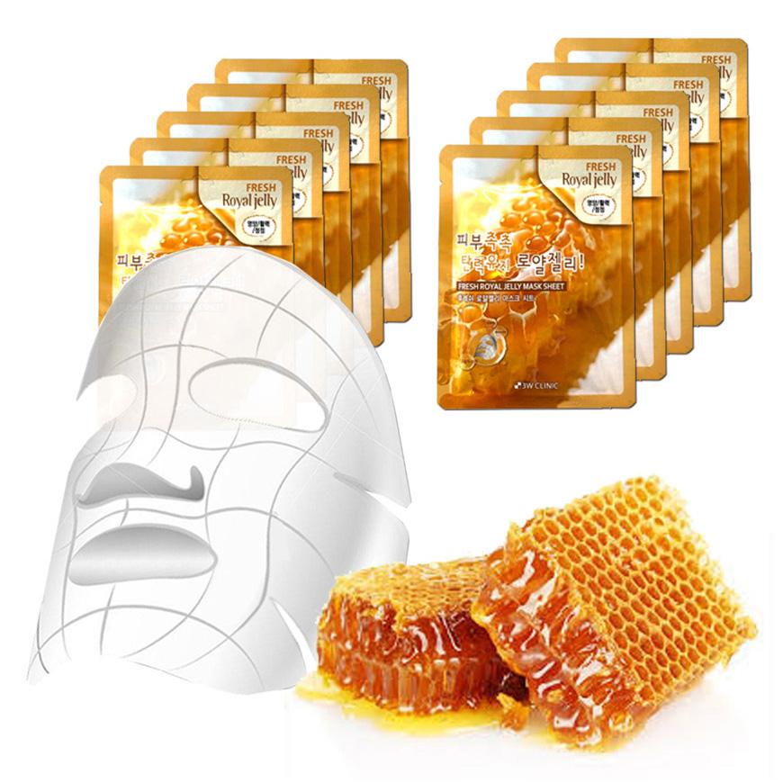 Royal Jelly Essence High Degree of Adhesion Mask Sheet Face Skin Care Korea Cosmetics (3 Options)