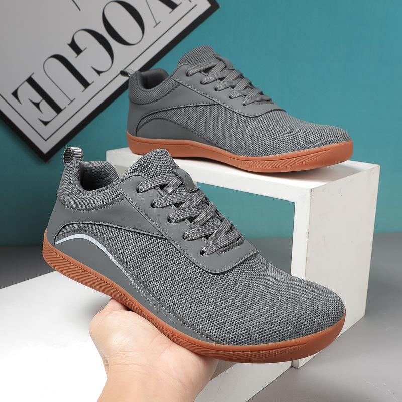 New Barefoot Shoes Men's Large Size Wide Last Shoes Breathable Non-slip Soft Sole Indoor Fitness Comprehensive Training Shoes Women