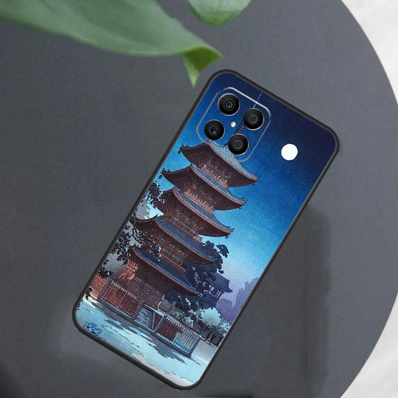 Ukiyo-e Japanese Art For Honor Magic 7 Lite 6 5 8 Pro Case For Honor 200 400 70 90 X8c X8b X9a X9b X9c X9d Win RT