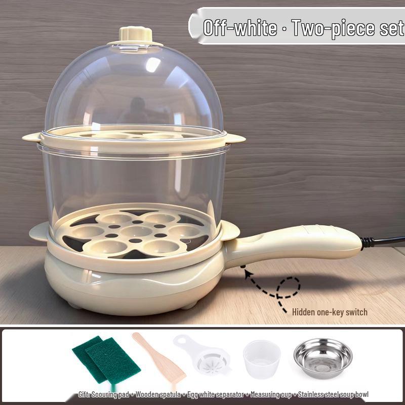 Canxiang Non-Stick Electric Frying Pan: Poached Eggs, Dumplings, Pot Stickers & Breakfast Cooker