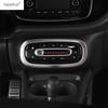 Armrest Window Lift Button / Handle Bowl / Central Middle AC Air Panel Cover Trim Accessories For Smart 453 Fortwo 2015 -