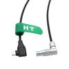 HangTon Power Cable for DJI RS RS 3 and RS Video Transmission Master USB To Female with Adjustable Rotation 30cm 4, Pro, 2, Wheel, Type-C 6-Pin 4+2
