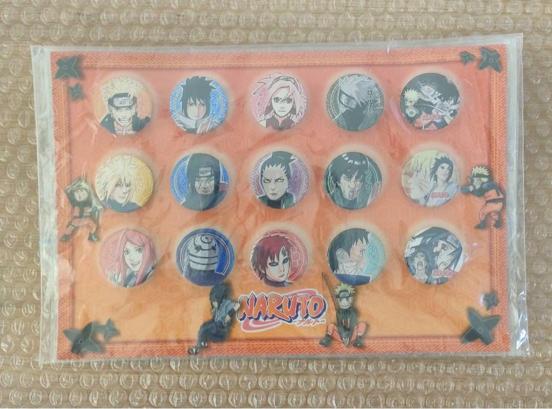 

Used Naruto Jump Festa 2013 Can Badge Set Unopened Super Rare
