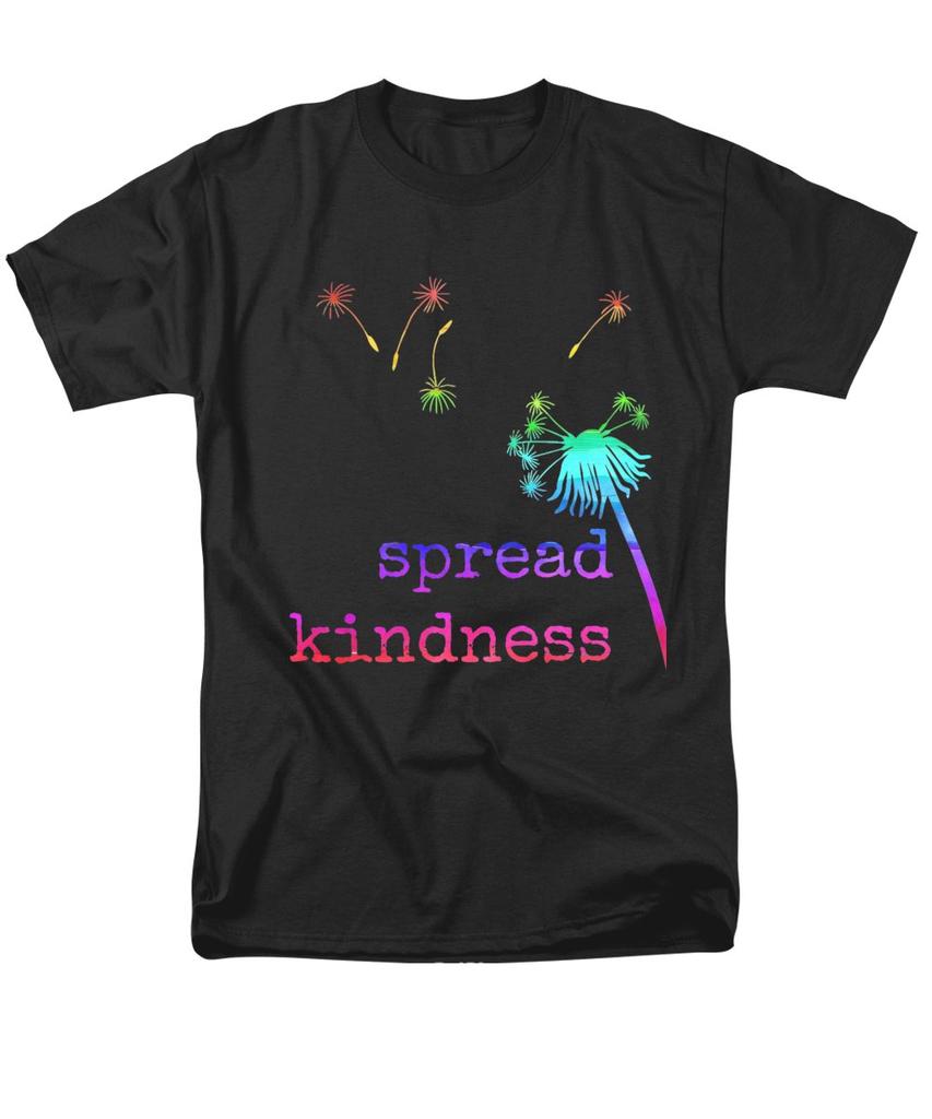 Buy Men Premium Cotton spread kindness boho Print Tees Funny Harajuku