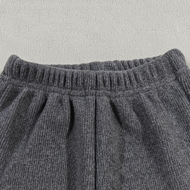 Kids Girls Flare Leggings for Children Casual Elastic Pants Solid Color Slim Fit Leggings Baby Girls Spring Summer Vintage Pants