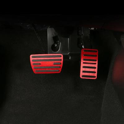 For Honda Fit Jazz GK3 GR1 2014~2024 Car Restfoot Pedals Pad Fuel Brake Accelerator Non-slip No Drilling Alloy Cover Accessories