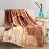 Elegant Woman with Feathers for All Seasons Blanket Lunch Break Throw Gift