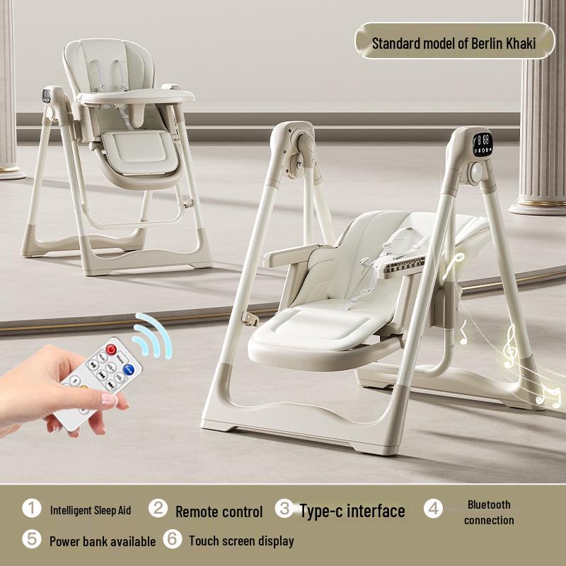 

Smart Foldable Baby Dining Chair & Reclining Bassinet