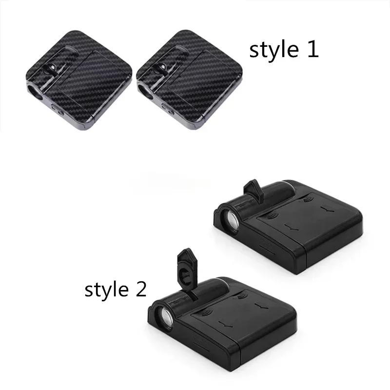 2 Stück Auto Tür LED Willkommenslicht kabellose Lichtinduktionslampe ist geeignet für BMW M1X1 X2 X3 X4 X5 X6 X7 Autolampen Zubehör.