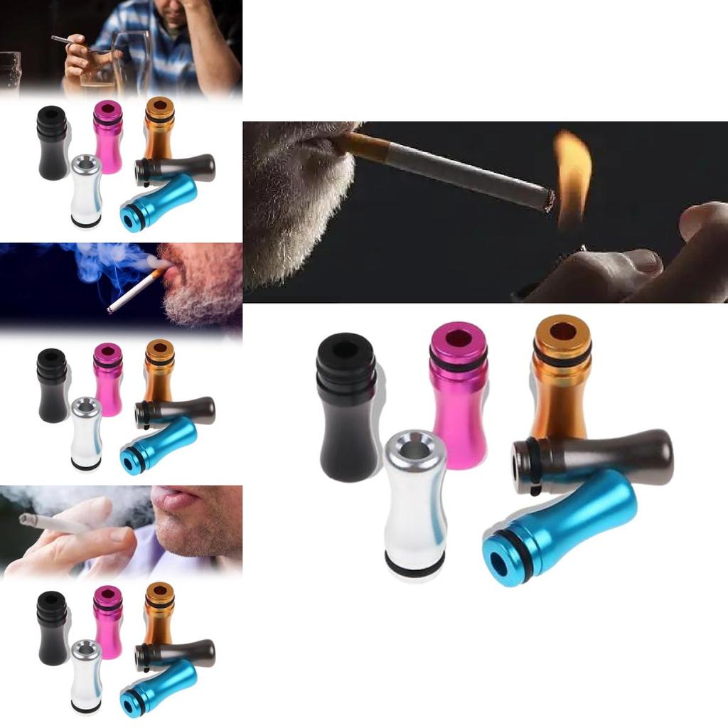 Metal Cigarette Mouthpiece With Color Variations For Smoking Enthusiasts And Home Decor