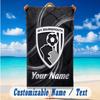 Beach Towel Custom Name Text, Quick Dry Large Towel For Beach HomeBournemouth Football
