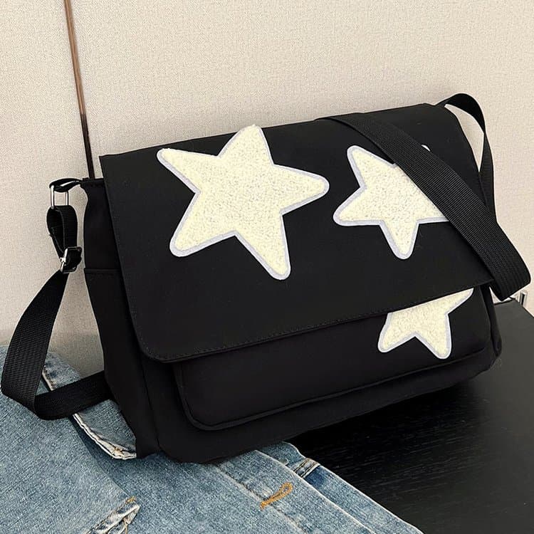 Borsa a tote a stella borsa a tracolla grande capacità borsa da postino borsa da donna