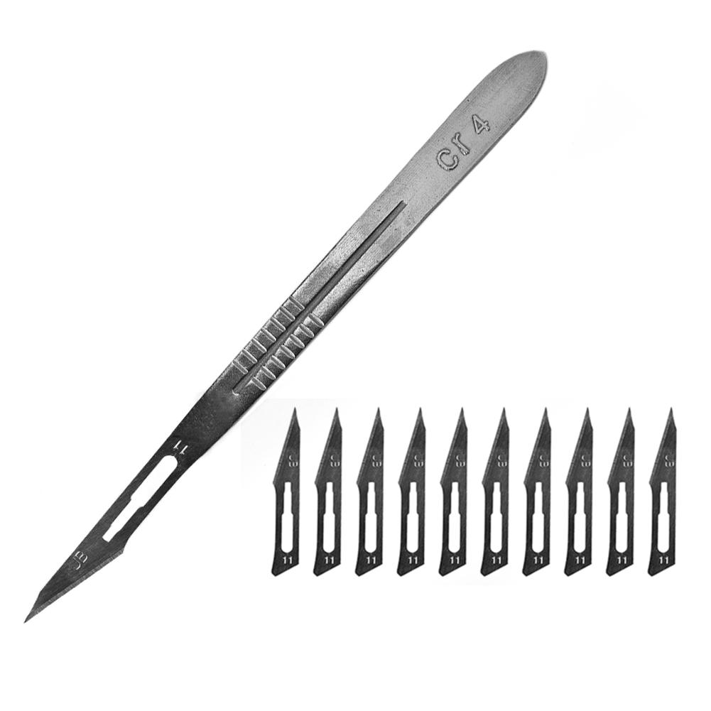 1 Griff 10 Klingen Universalmesser Ausgezeichnete Schärfe