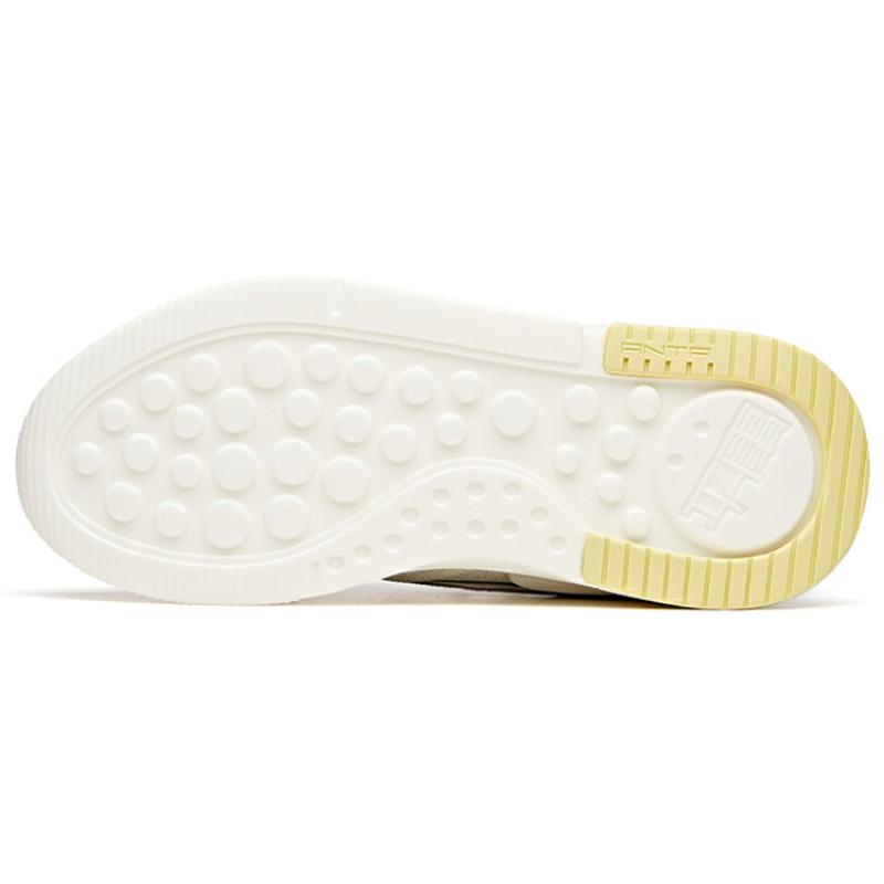 Anta Low-Top Running Shoes Women's White Gray Sneakers