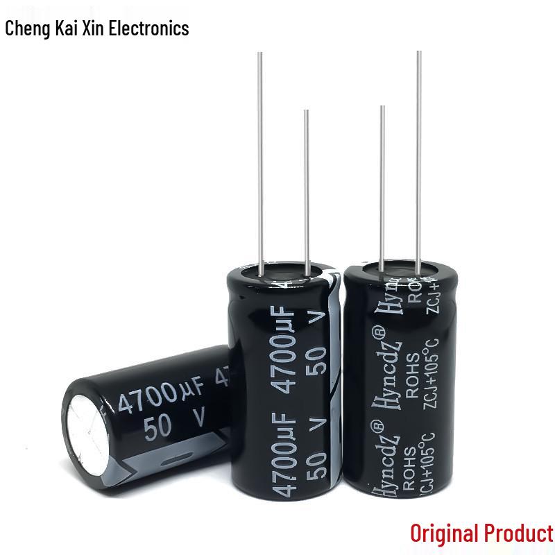 Aluminum Electrolytic Capacitor 50V 4700uF (18x35) - Genuine Original In Stock