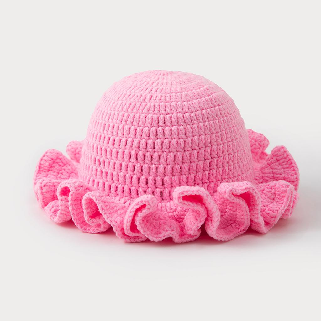 Thick Windproof Hat for Autumn and Winter, Woven Yarn, Hand Knitted Outdoor Windproof Head, Warm Hat